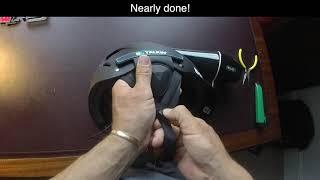 BbTALKIN Instructional Video: How to Install Helmet Speaker Pads