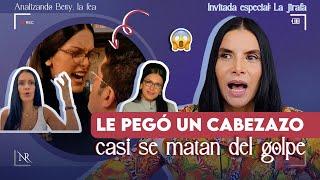 ¡UN CABEZAZO REAL EN ESTA ESCENA!  Casi se MAT4N del GOLPAZO (Invitada) | Analizando Betty la fea