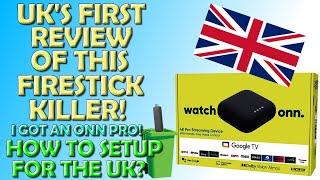 The UK's First Hands On Review of This 4k Pro Firestick Killer - How To Setup For The UK?