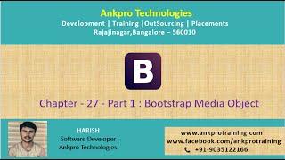 Bootstrap Chapter 27 - Bootstrap Media Object part 1