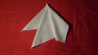 How To Fold Napkins - French Fold (napkin folds)