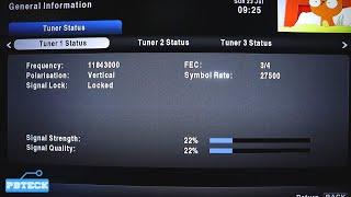  How To Check  Signal Strength And Signal Quality On Dstv Zapper HD Decoder | Pbteck