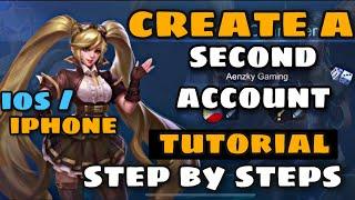 Step by steps - Make your Second Account Mobile Legends ( ios/iphone only)