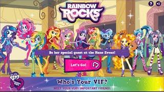 MLP:Equestria Girls Ultimate Compilation Dance - Equestria Girls: V.I.F Rainbow Rocks Full  HD Game