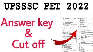 upsssc pet cut off 2022|up pet question paper solutions|uppet answer key 2022|upsssc pet cut off