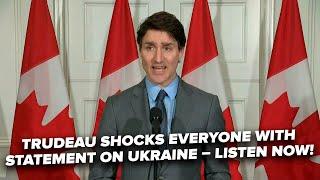 Trudeau drops SHOCKING statement on Ukraine and ZELENSKYY – the internet is BUZZING!