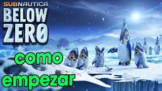 Como empezar la SUPERVIVENCIA con buen pie [Guía Subnautica Below Zero]