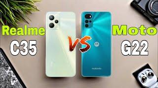 Moto G22 vs Realme C35 - Full KARNA | full Comparison in Hindi | #G22VsC35 | Kon sa Kharide??