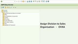 Assign division to sales organization in SAP SD  -  SAP MM || Step 7