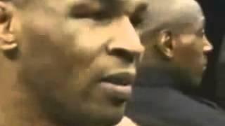 Mike Tyson - I broke my back. Spinal.