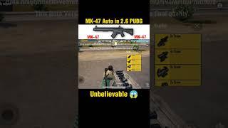 MK-47 Auto in Pubg mobile 2.6 update  #pubg #pubgtipsandtricks