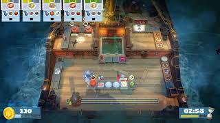 Overcooked! All You Can Eat (Ever Peckish Rises) 2-3 (2 Players) - 4 STARS