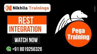 Solution to REST Integration | Pega Tutorials for beginners | Contact us  8019256326