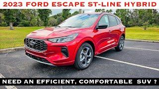 2023 Ford Escape ST-Line Hybrid - POV Review and Test Drive - Best Hybrid SUV For the Money ?