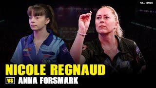 Nicole Regnaud vs Anna Forsmark FULL MATCH | WDF World Darts Championship 2023