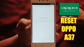 Cara Reset Ulang HP Oppo A37