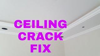 CEILING CRACKS FIX#Veraque hub