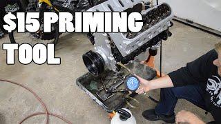 LS Engine Priming The Easy Way - $15 Tool