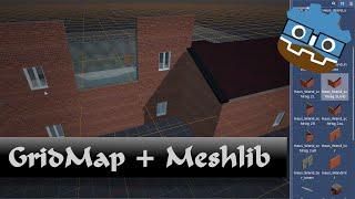 Level Bauen mit GridMap -Meshlib-  [GODOT ENGINE] / Deutsch