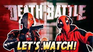 Deadpool VS Deathstroke | DEATH BATTLE REACTION! (Marvel vs DC Parody)