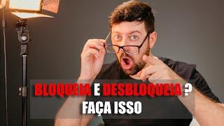 Ela me bloqueia e desbloqueia... O que Fazer?