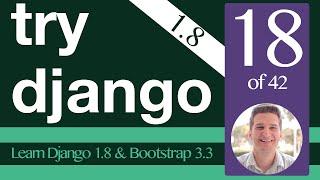 Try Django 1.8 Tutorial - 18 of 42 -  Serving Static Files - Learn Django