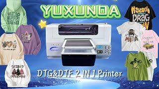 Yuxunda DTG&DTF 2 In 1 Printer #yuxunda #dtg #dtf