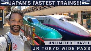 4 Bullet Trains in ONE DAY? Making the MOST of Your JR Tokyo wide Pass