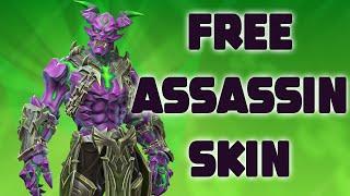 Free Assassin Skin in Realm Royale Reforged