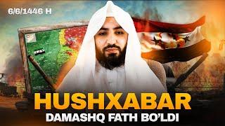 Damashq fathi munosabat | Ustoz Abdulloh Zufar