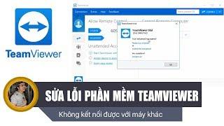 Chu Đặng Phú hướng dẫn SỬA LỖI PHẦN MỀM TEAMVIEWER KHÔNG KẾT NỐI ĐƯỢC VỚI MÁY KHÁC