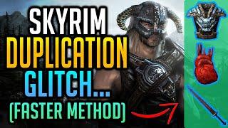 Skyrim Duplication Glitch | How to Duplicate Any Item (FASTER METHOD)