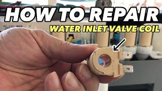 How to repair Samsung washing machine WATER INLET VALVE COIL#diy #how