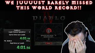 Can ANYONE Beat This Diablo 4 Wait Queue Speedrun?!? /s