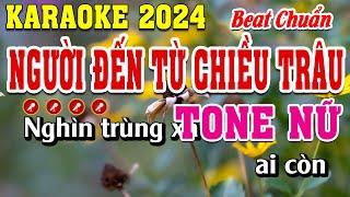 Người Đến Từ Triều Châu Karaoke Tone Nữ Beat Chuẩn | Đình Long Karaoke