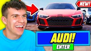 *NEW* ALL WORKING AUDI UPDATE CODES FOR DRIVING EMPIRE! ROBLOX DRIVING EMPIRE CODES