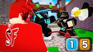 Ranked SOLOS in Roblox Bedwars