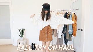 FALL TRY ON HAUL (Lulus, Forever 21, Princess Polly, etc)