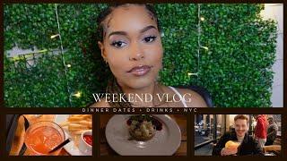 WEEKEND VLOG/ DINNER DATE IN WORCESTER + SPRINGFIELD MA/NYC