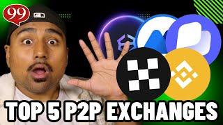 Top 5 Best P2P CRYPTO EXCHANGES (LOWEST FEES!!!)