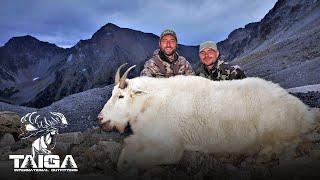 Big Mountain Goat takes a cliff dive on a British Columbia hunt!!