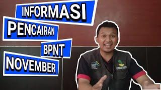 INFORMASI PENCAIRAN BPNT NOVEMBER