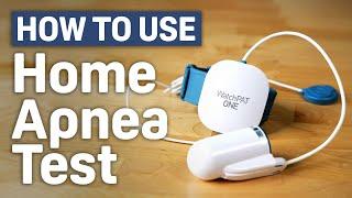 How to Use The WatchPAT ONE At-Home Sleep Apnea Test