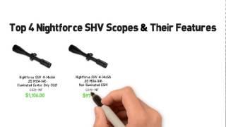 Top 4 Nightforce 4-14x56 SHV Scopes,Features & Their Prices Online