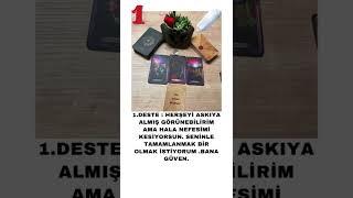 DESTE SEÇ:NE SÖYLEMEK İSTERDİ?#tarot #tarotokuyucusu #aşk #desteseç #ilişki #shortvideo