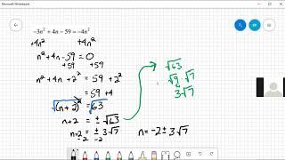 4/21 Algebra Zoom class