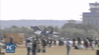 RAW: Russia's best combat fighters demonstrate aerobatics at MAKS-2015 air show