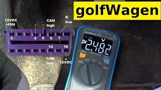 VW OBD2 CAN bus check quick