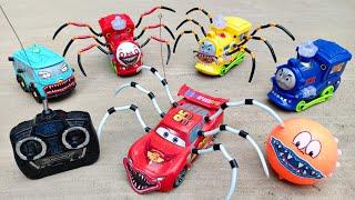 Magic Upgrade Lightning McQueen Eater, Kereta Api Thomas and Friends, Choo Choo Charles, Pacman