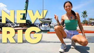 PREPARING TO CROSS OCEANS! | Replacing our Standing Rigging... Ep 356